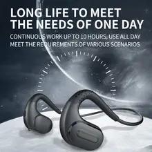 ワイヤレス Bluetooth ヘッドセット マイク付き 取り外し可能なミュートボタン オープンイヤー トラッカー ヘッドフォン 携帯電話 ビジネス オフィス用