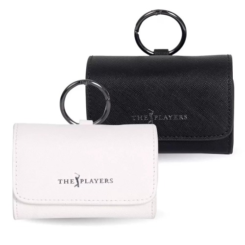 PGA Tour ゴルフボールケース 2個 ブラック 1個 + ホワイト 1個 丈夫な素材 安全な収納収納 実用的なサイズ