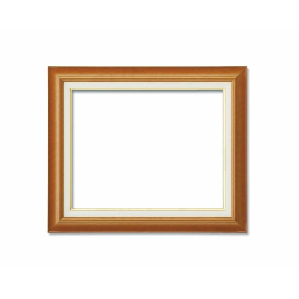 [Pサイズ額] 油絵額 キャンバス額 木製 茶色 P12号（606x455mm） チーク 19,323円