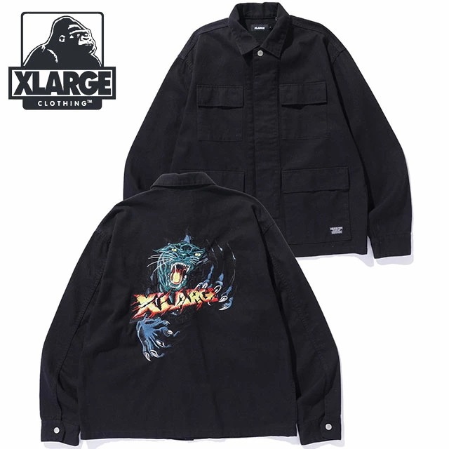ミリタリージャケット [101253021001] MILITARY JACKET メンズ アウター BLACK 正規取扱店