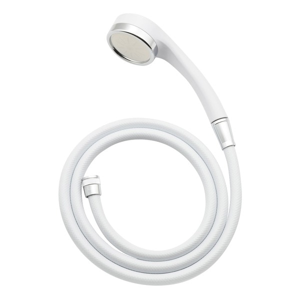 GAONA GA-FH030 ワイドシルキーシャワー ホースセット(ホワイト)