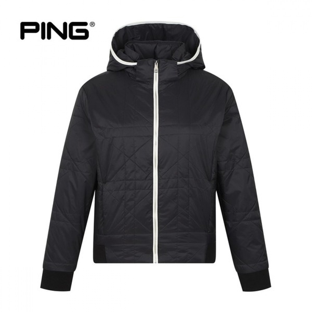 (ping) レディースラインポイントフード付きパッド入りジャンパー 17,214円