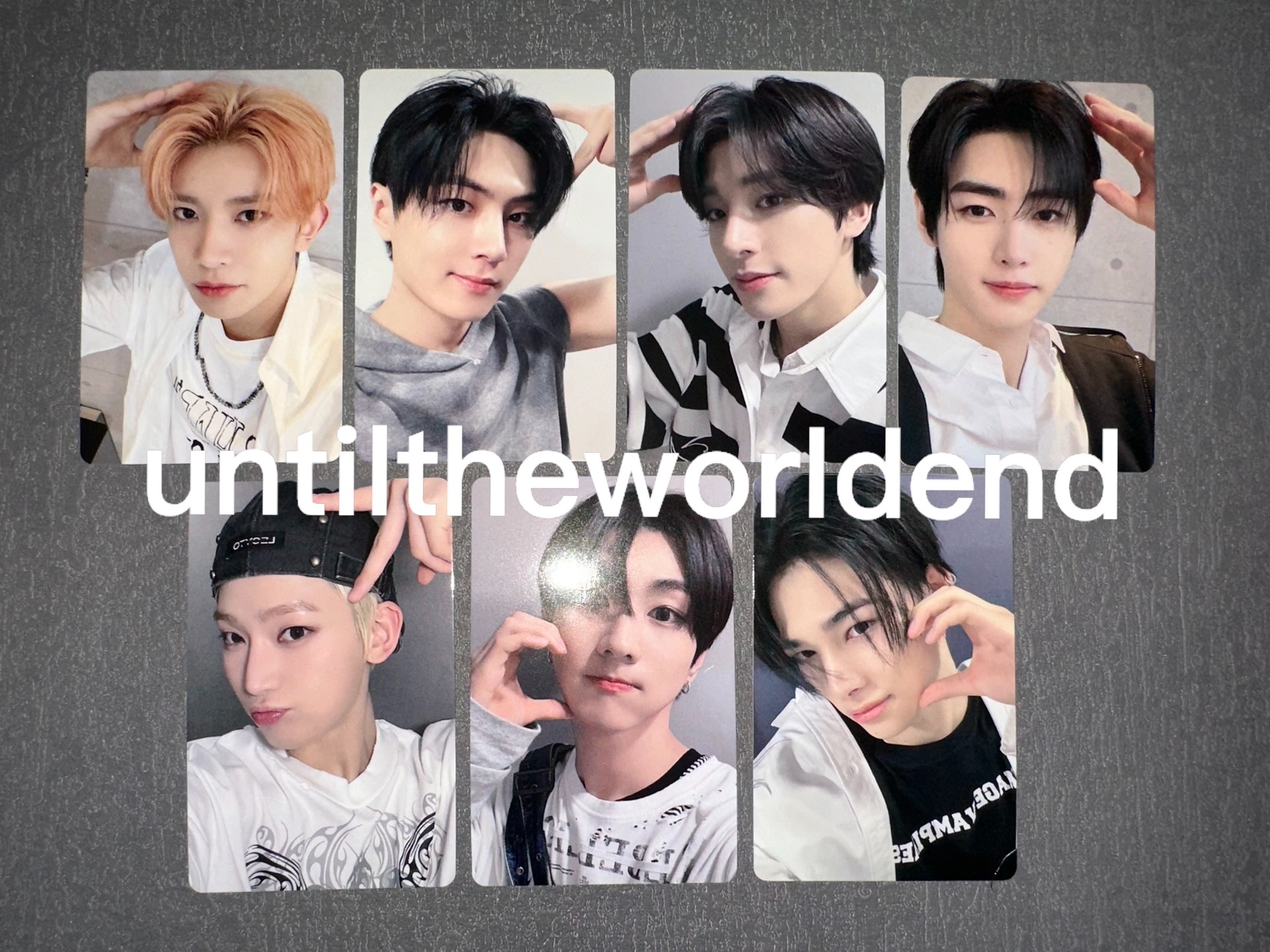 公式 ENHYPEN YZY YZY6.0 特典 特典トレカ 正規二 音声トレカ 公式グッズ 写真 全員7枚セット