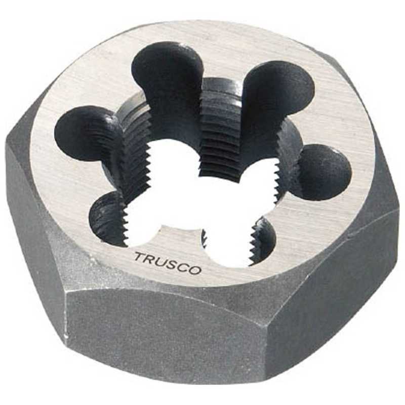 トラスコ中山　六角サラエナットダイス 並目 M30×3.5　TD630X3.5