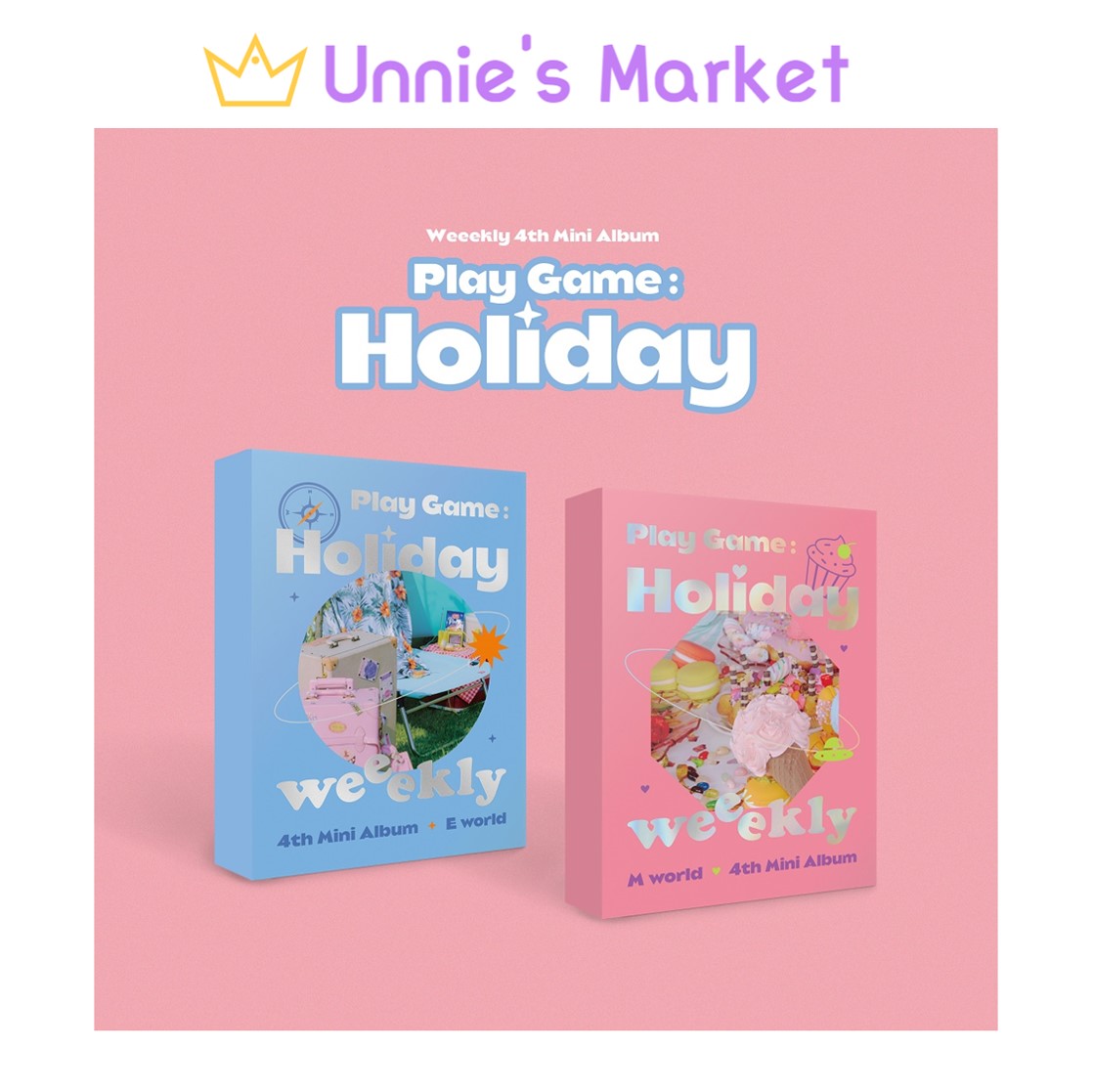 [SET] Weeekly Mini 4th Album [Play Game : Holiday]