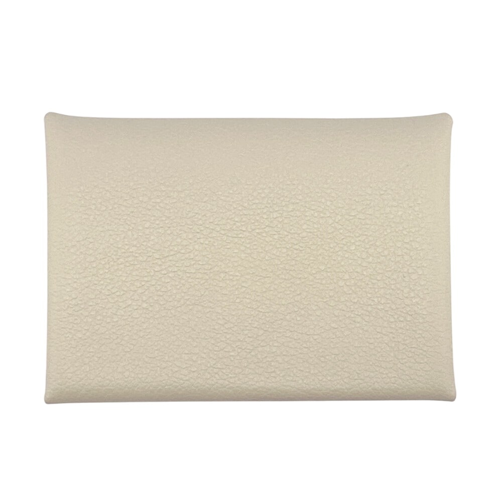 カルヴィ デュオ エバーカラー コインケース アイボリー ユニセックス ブランド