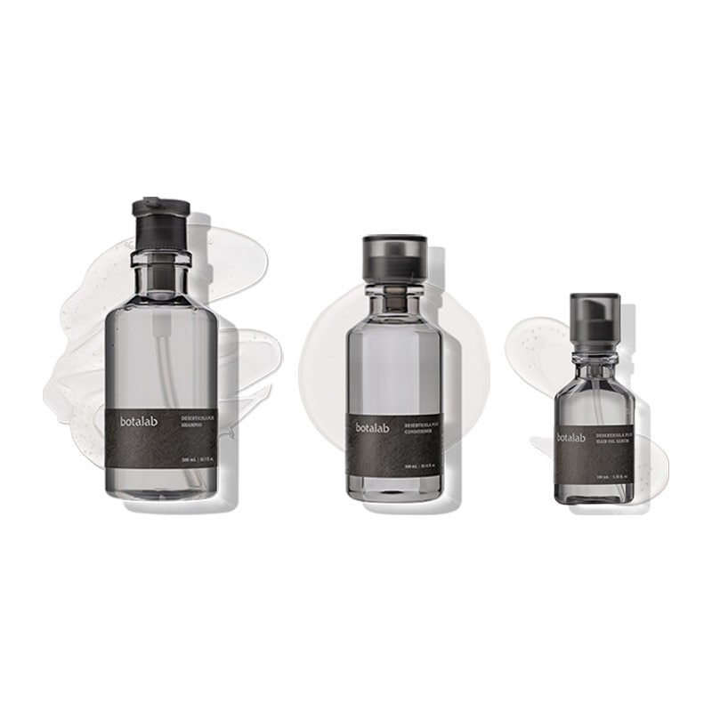 ボタラボ デザーティコラ プラス3種セット / シャンプー 500ml / コンディショナー 300ml / オイルセラム 100ml /
