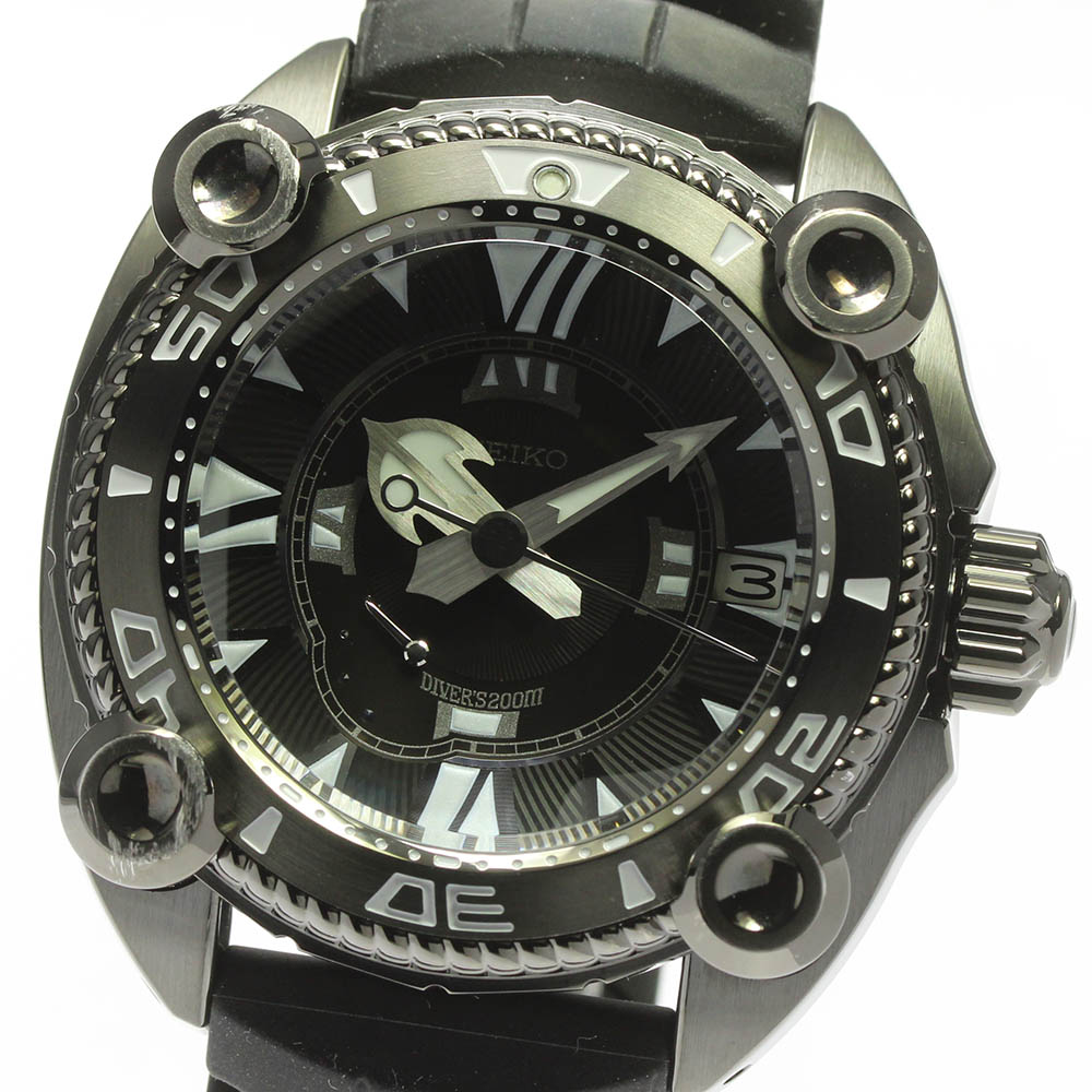 メーカーOH済保証書付き【SEIKO】セイコー ガランテ クラーケン スプリングドライブ SBLA109 5R65-0AM0 スプリングドライブ メンズ【中古】