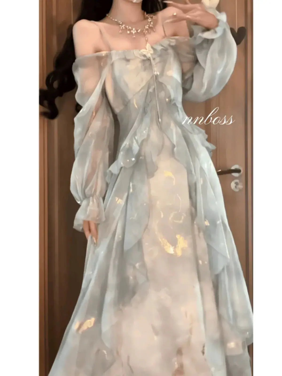 フリルエッジ コスプレ ロリータ 脚魅せミニスカートハロウィン ロングドレス フローラル コスプレ ドレス