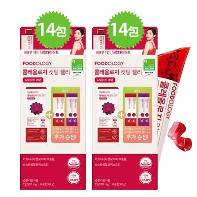 [14+14 ][28包][血糖/炭水化物/体脂肪 CUT]コレオロジーカットゼリー/カットゼリー ダイエットゼリー (25,000mg x 30包)/韓国人気ダイエット食品