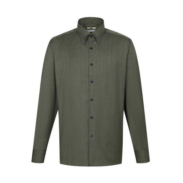 ウール混紡ウォッシャブルドレスシャツ コンフォートスリムフィット___DLW1SHDL294E1