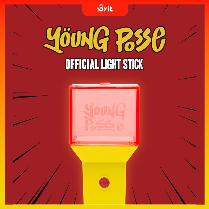 【公式】 [YOUNG POSSE] 数量限定 特典 OFFICIAL LIGHT STICK 公式 ペンライト 応援棒 正規品
