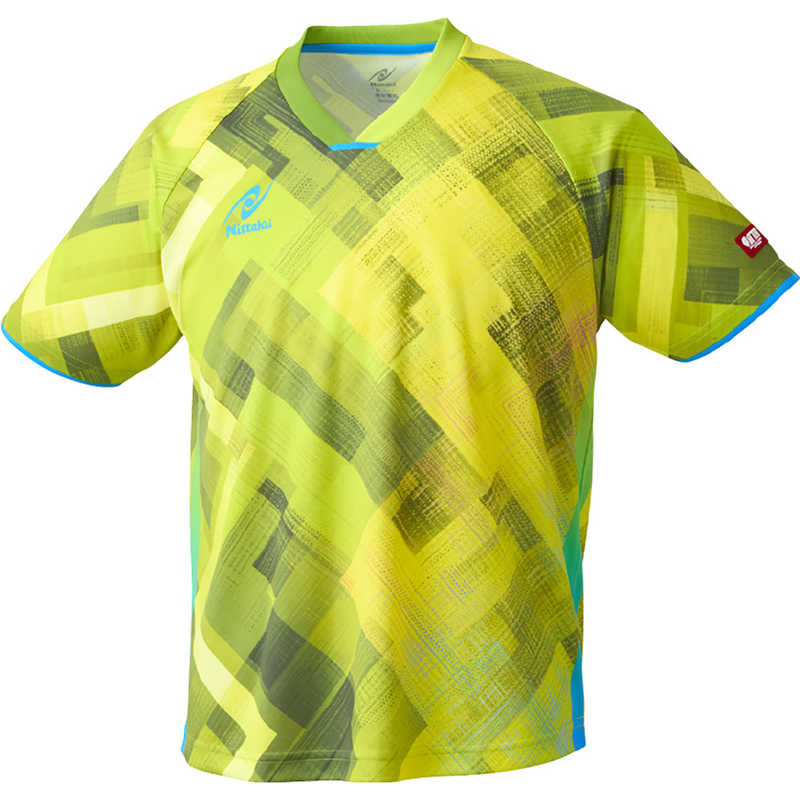 ニッタク　卓球用品 エクラインシャツ [男女兼用 /SSサイズ] イエロー (返品交換不可)　NW-2219