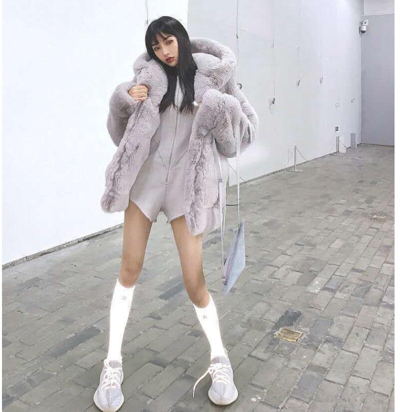 フェイクファーコート レデイース ファーコート かわいい 毛皮コート 秋冬 暖かい カジュアル モコモコ 韓国風 きれいめ 長袖アウター フード付き 20代 30代 40代 きれいめ 高品質 暖かい