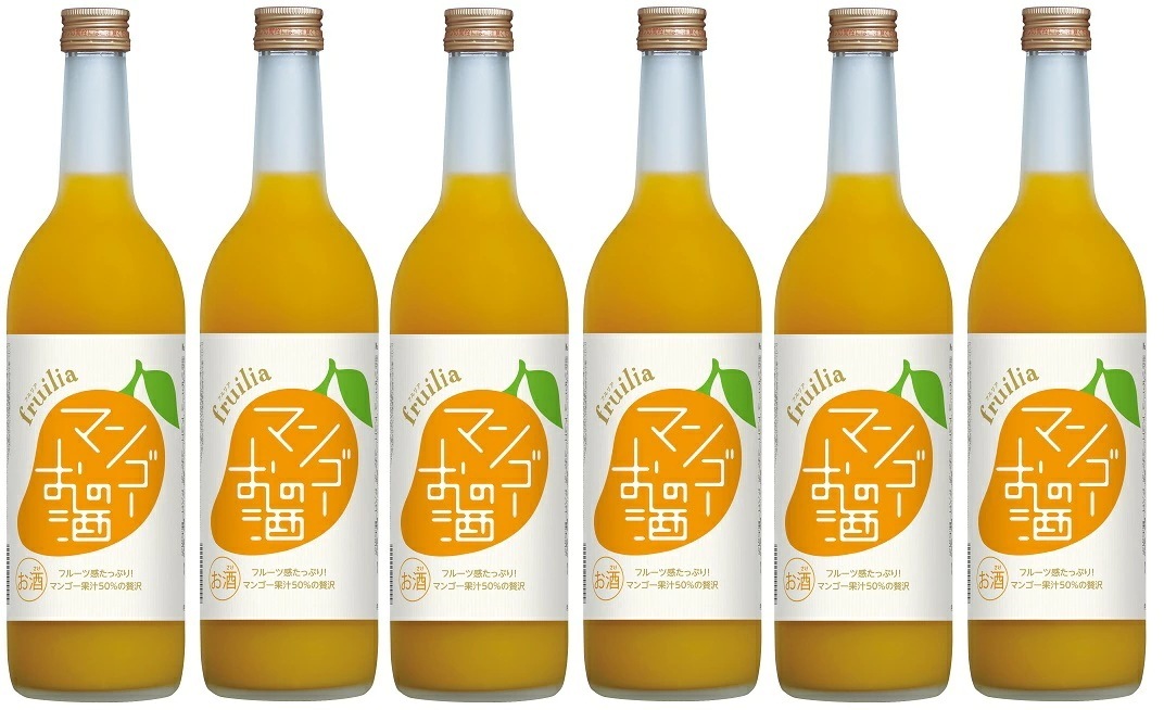 【送料無料】國盛 果実のお酒 フルリア マンゴーのお酒 720ml1ケース/6本【北海道沖縄県東北四国九州地方は必ず送料がかかります】 5,938円