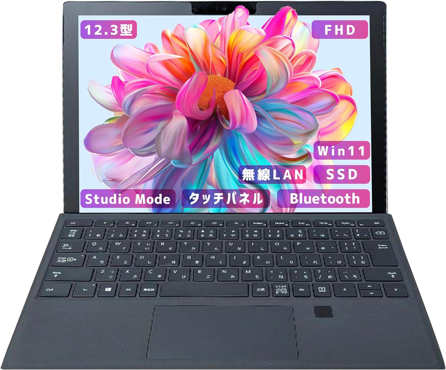 ノートパソコン windows11 Surface Pro7+ i5-11世代 カメラ内蔵 タッチパネル 2in1 メモリ8GB, SSD128GB【超軽量12.3インチoffice 2021】