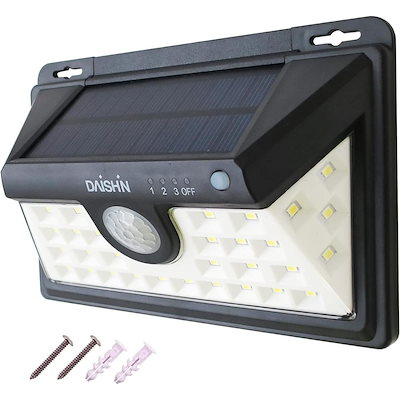 他サイト： 大進 広角ソーラーウォールライトDLS-NWL002の商品画像