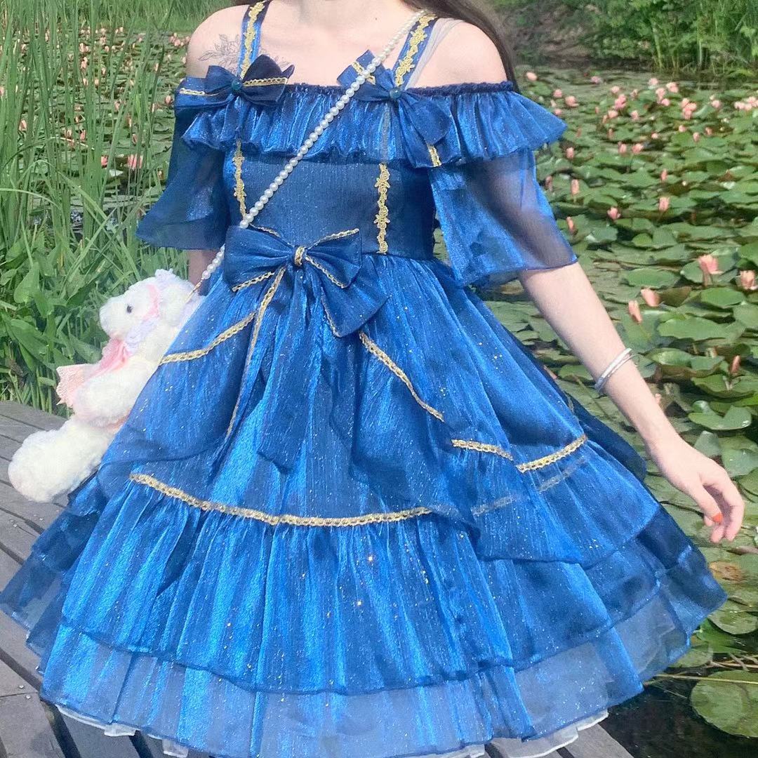 ロリータ真夏の夜のキラキラ上品で個性的なサマースタイルフルスタイル