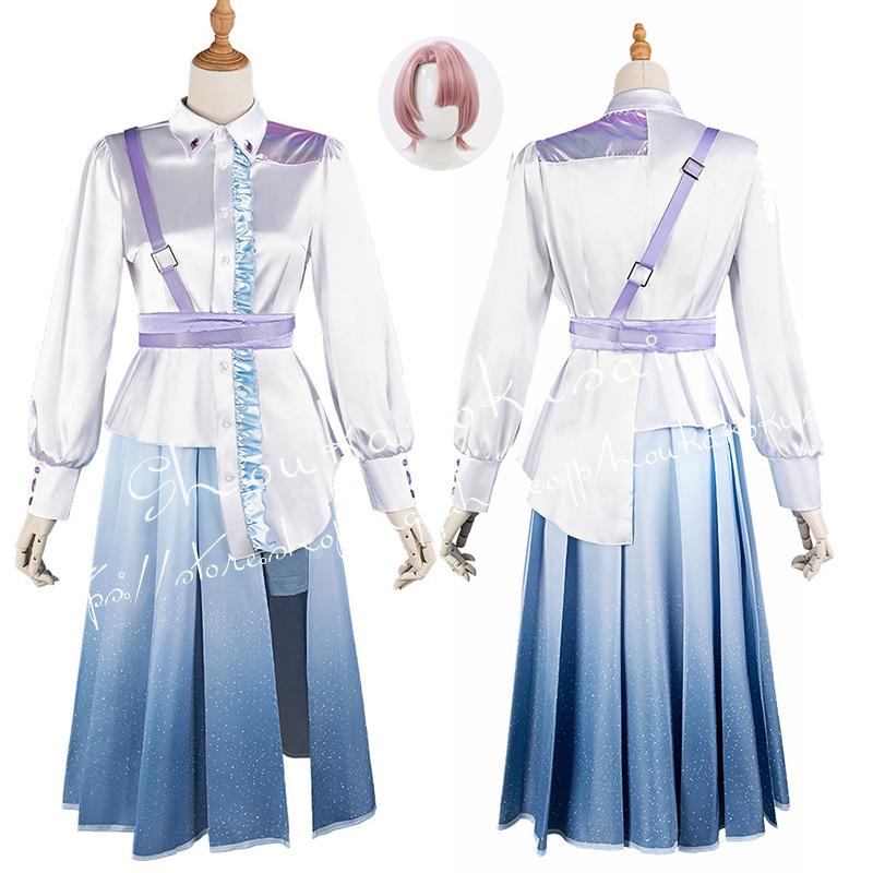[数量限定]短納期!学園アイドルマスター 有村麻央 ありむらまお コスプレ衣装 日常服 ハロウィン クリスマス 仮装 文化祭