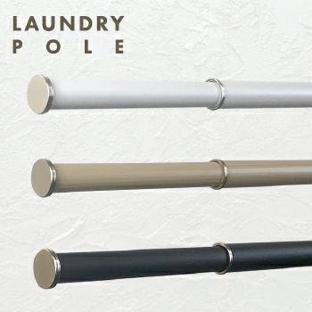 Laundry　pole【 物干し竿 室内 屋外 ポール ランドリー ランドリーポール 】LF627B10b000