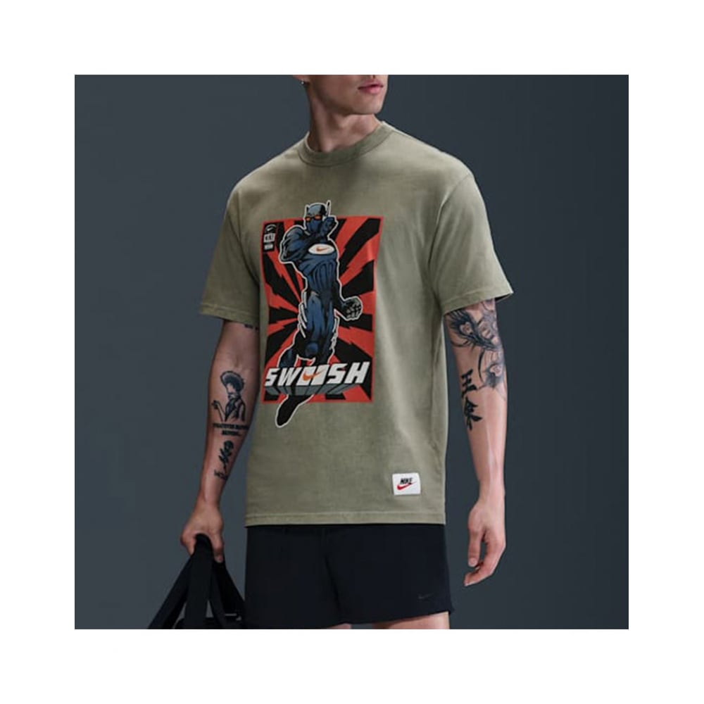 ナイキ メンズ MAX90 フィットネス Tシャツ HJ3673-320