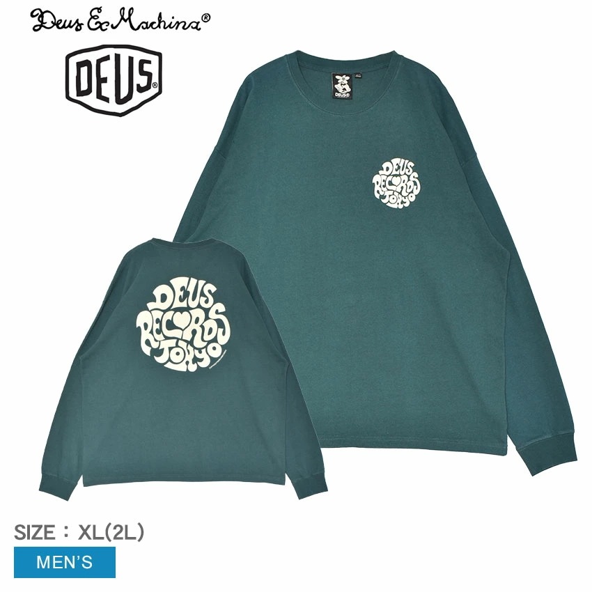 エクス マキナ PARADIGM LS TEE DMF241767 メンズ ウエア トップス 長袖 Tシャツ ロンT クルーネック ゆったり プリント バックプリント ブランド タウンユース