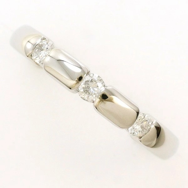 PT900 プラチナ リング 13号 ダイヤ 0.20 【中古】