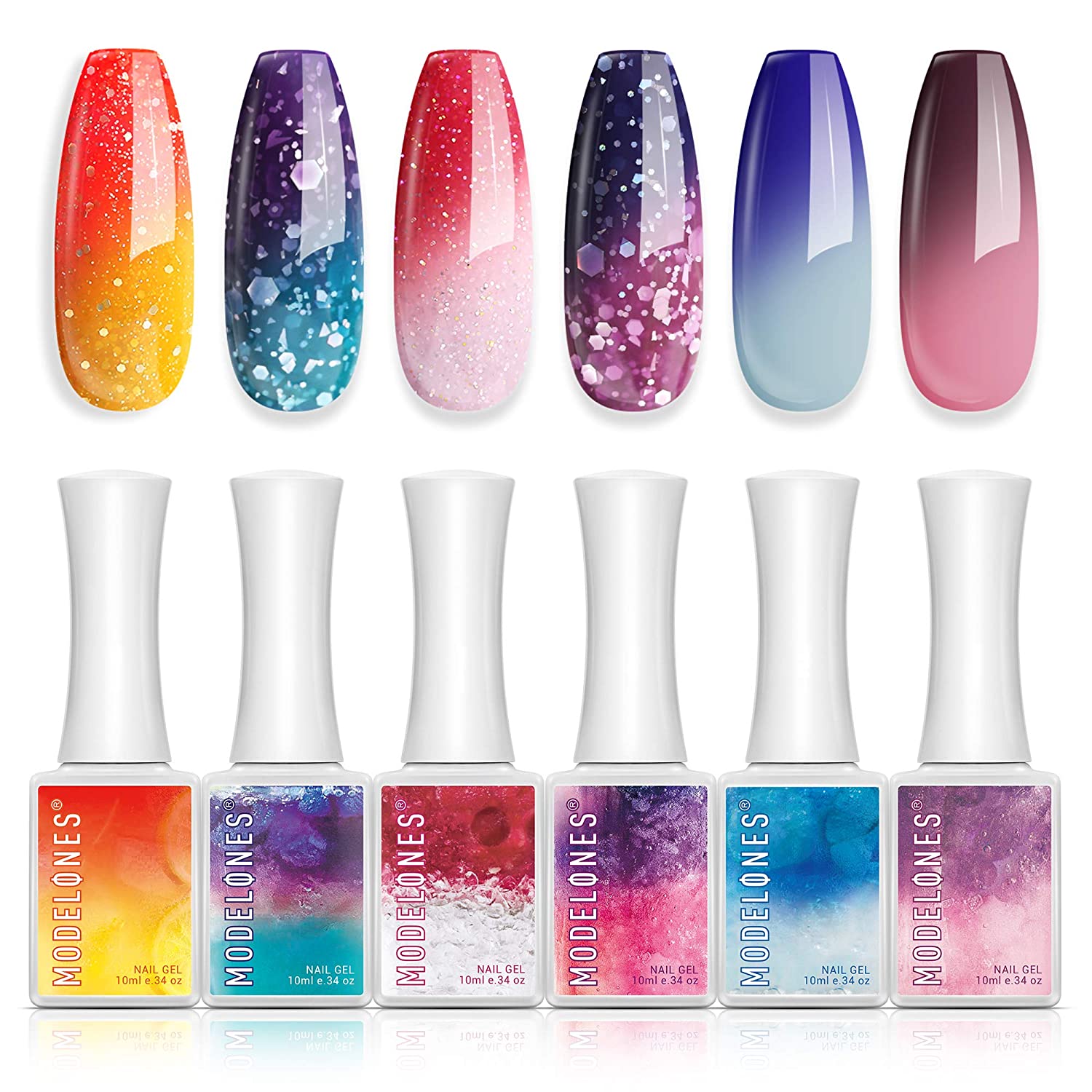 [アメリカ無料直送] [プレミアム商品][満足度上位]Modelonesジェルネイルポリシーホリデー