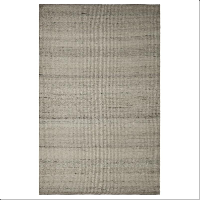 TIDTABELL ティードタベル ラグ 平織り - グレー 133x195 cm