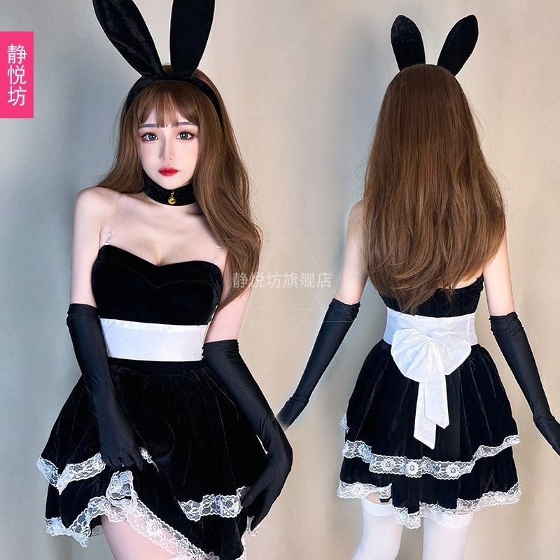 ハロウィンバーセクシーなバニーガール純欲バニーウェア制服はdsを誘惑します