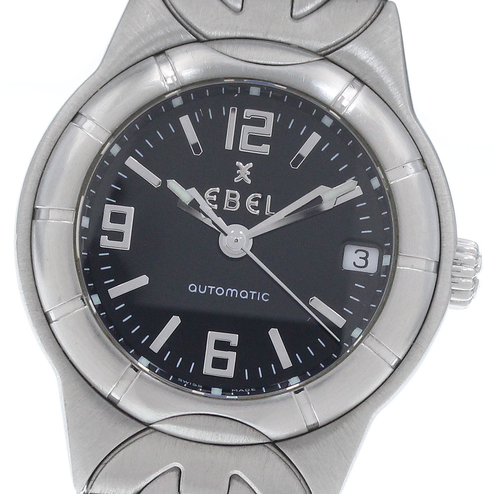 エベル EBEL E9200C21 タイプE デイト 自動巻き レディース _951692【中古】