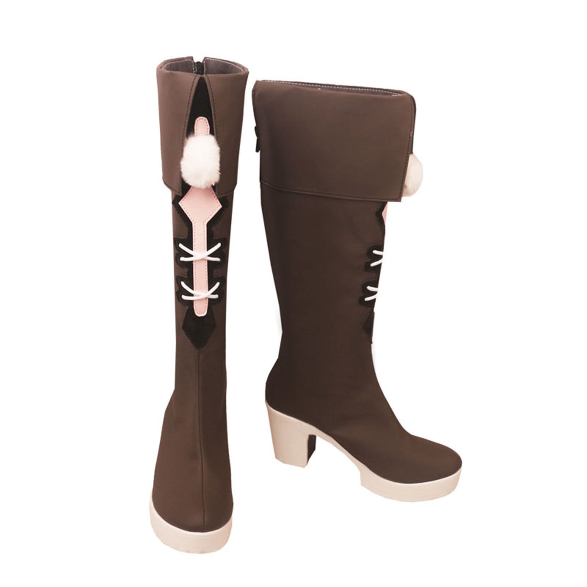 ワンダーアキュート ウマ娘 プリティーダービー 勝負服 コスプレ 靴 ブーツ コスプレ靴 コスプレブーツ カスタマイズ可能 1017138