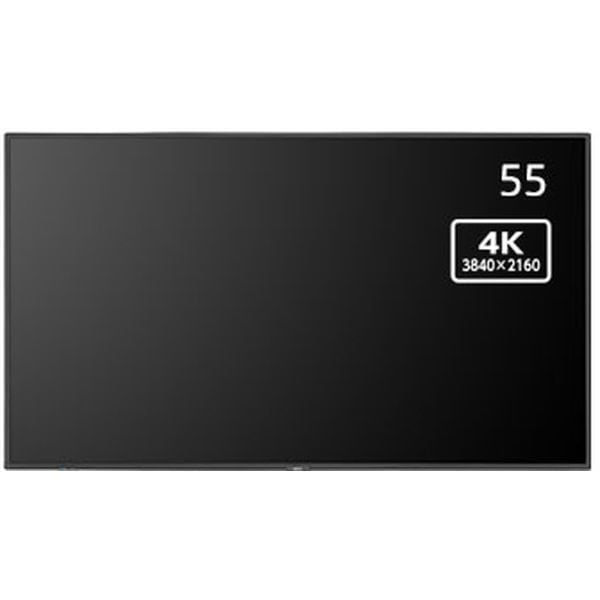 LCD-M551 MultiSync [55型液晶ディスプレイ (38402160 / HDMIDisplayPort / ブラック / スピーカー:あり)]