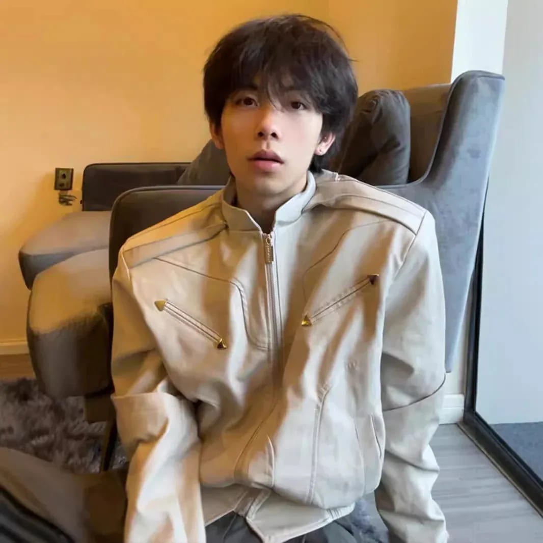 人气新作ショートレザージャケットメンズライダースジャケットジャケットく短いセクション春と秋のパイロットジャケットジャケット30%までに制限