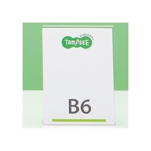 （まとめ） TANOSEE 再生PETサインスタンド 片面用 B6タテ 1個 [x15セット]