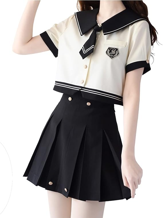 [Sky]制服 ロリータ ワンピース 女子高生 制服 コスプレ jk 制服 スカート 森ガール ワンピース 学生服 女子 制服 ブレザー セーラー服 4点セット cos 学園風 5,950円