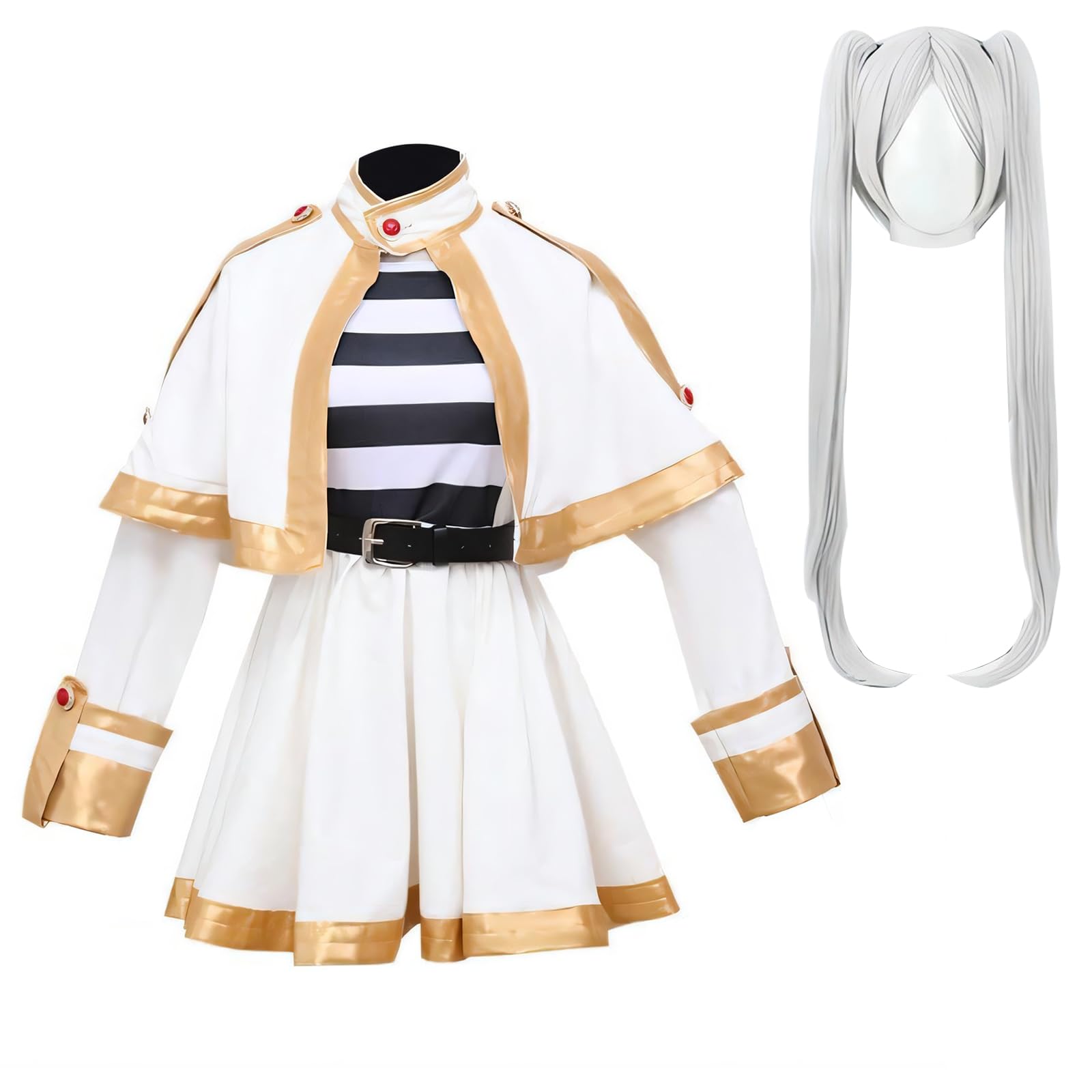 フリーレン コスプレ 制服セット ヒンメル コスプレ 衣装 ウィッグ付き 仮装 変装 舞台演出服 日常服, XL 94331 6,068円