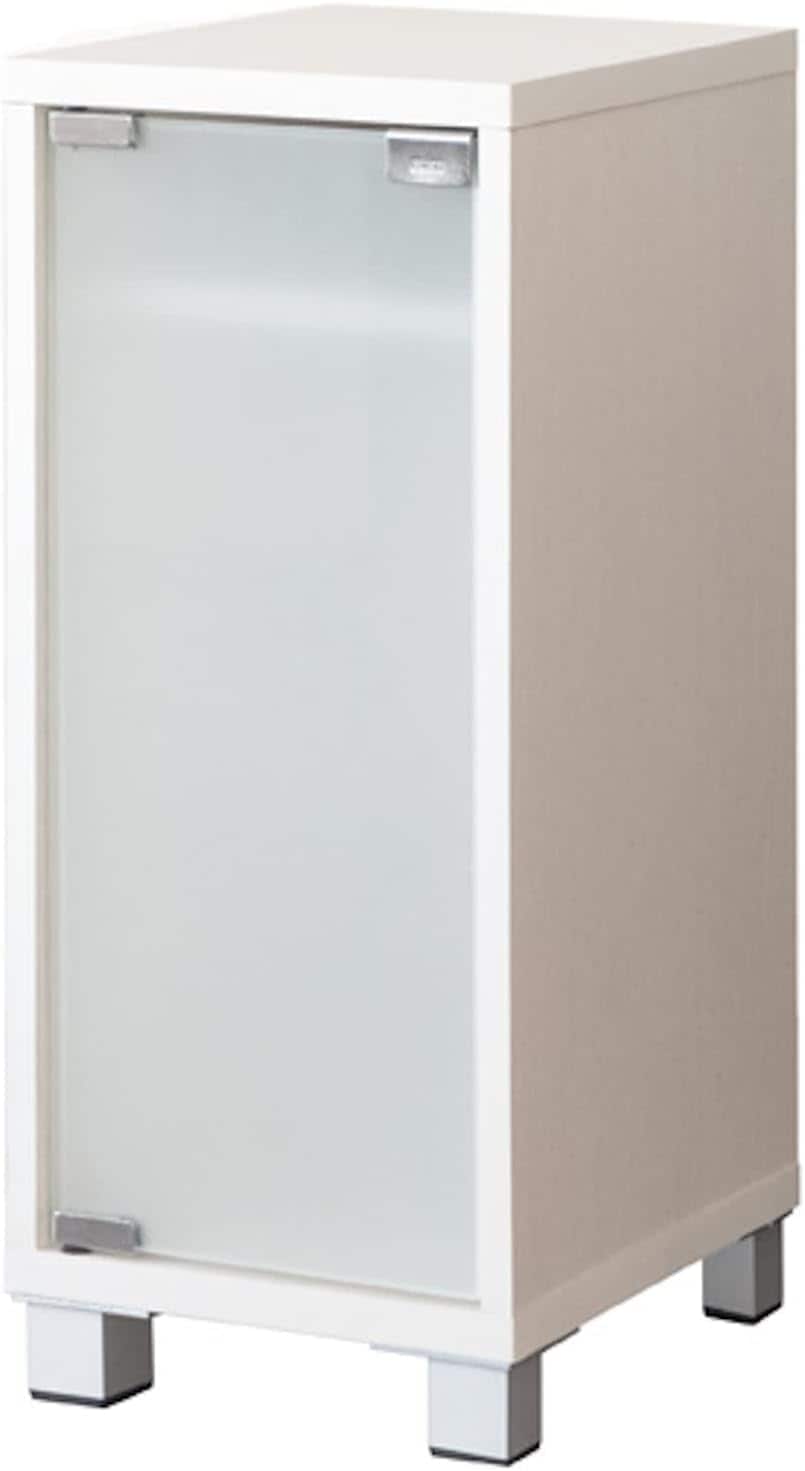 宮武製作所 Miyatake Seisakujyo ゲームラック REGABO レガボ PS5対応 幅25×奥行き35×高さ63ｃｍ ガラス扉付 ゲーム機をす 収納できる GRK-004WH ホワイト