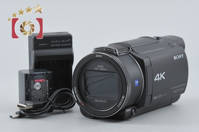 HANDYCAM FDR-AX55 デジタル4Kビデオカメラ 多言語対応