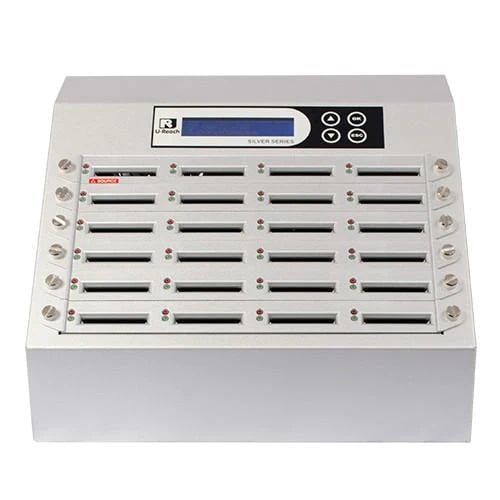 Intelligent 9 Silverシリーズ：24ポートCFastデュプリケーター CFAST924S