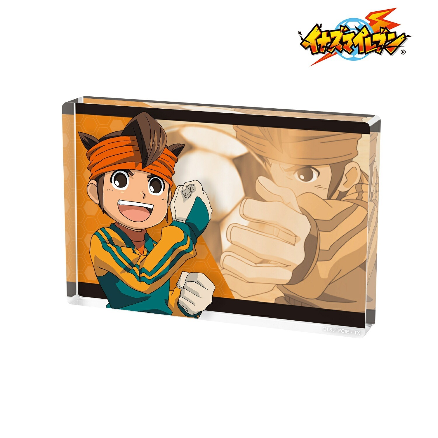 【新品/公式】 イナズマイレブン_円堂守 アクリルブロック 公式グッズ