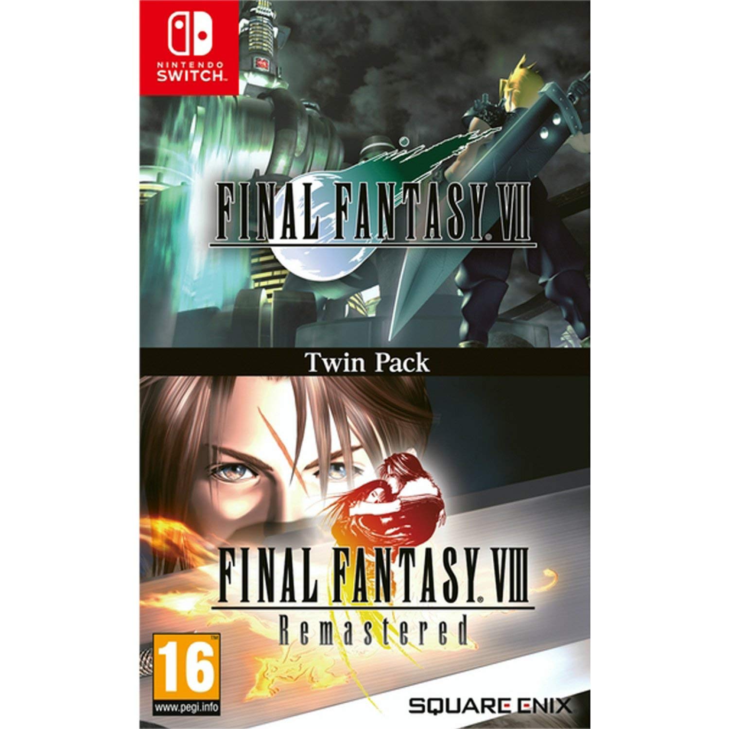 全国送料無料 (Nintendo Switch) Final Fantasy VII ＆ VIII Remastered Twin Pack (輸入版）ファイナルファンタジー7 8 ツインパック [並