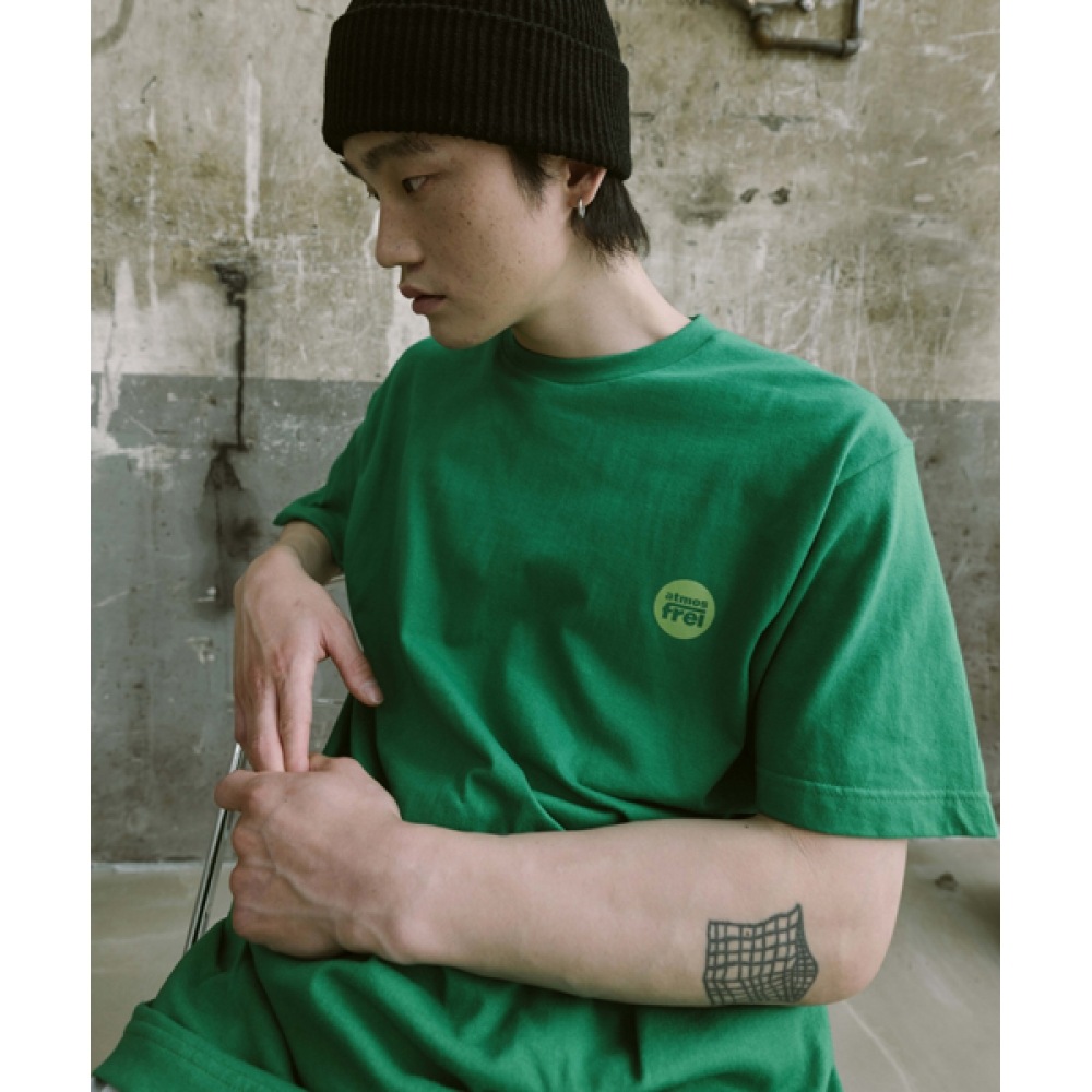 フレイフライ X アトモスポスター Tシャツ (グリーン)