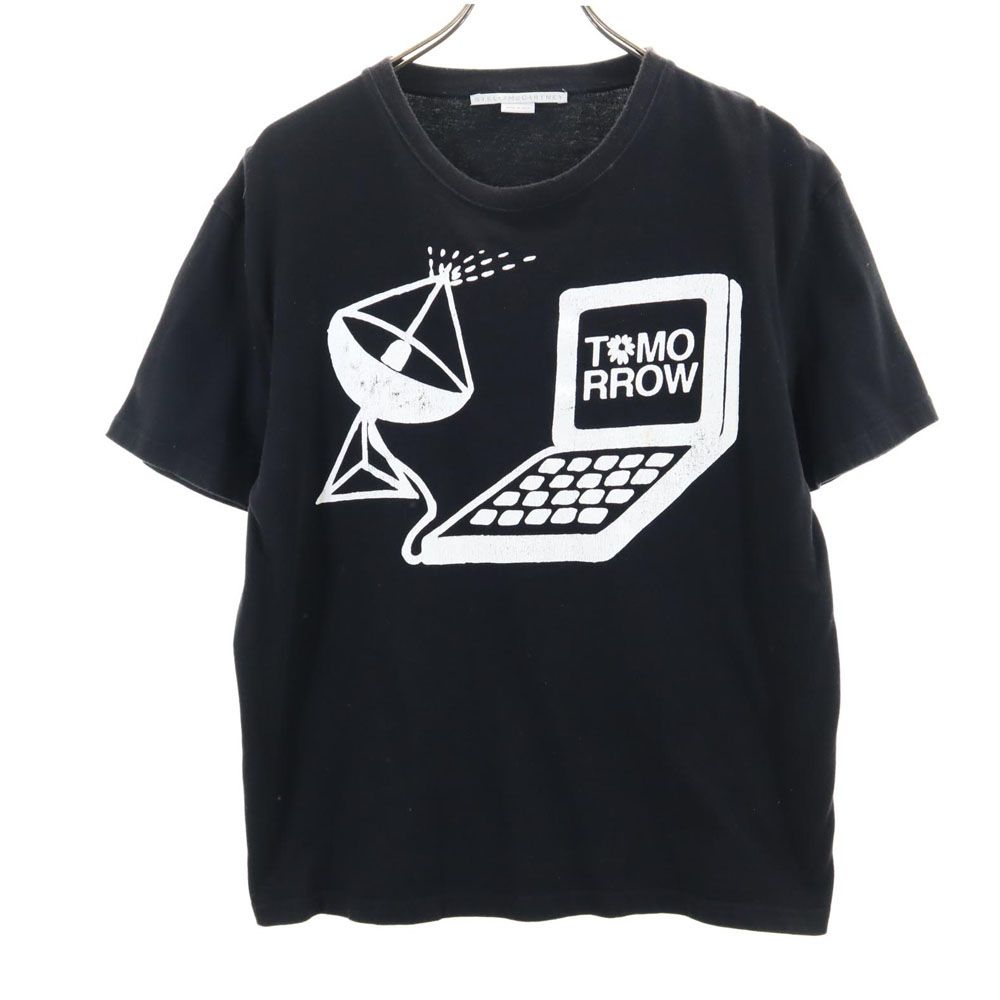 イタリア製 半袖 Tシャツ M ブラック系 メンズ