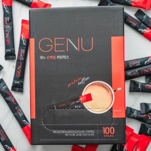 プルムウェルネス ジェヌステビア プロテインプロテイン コーヒーミックス 100個入り