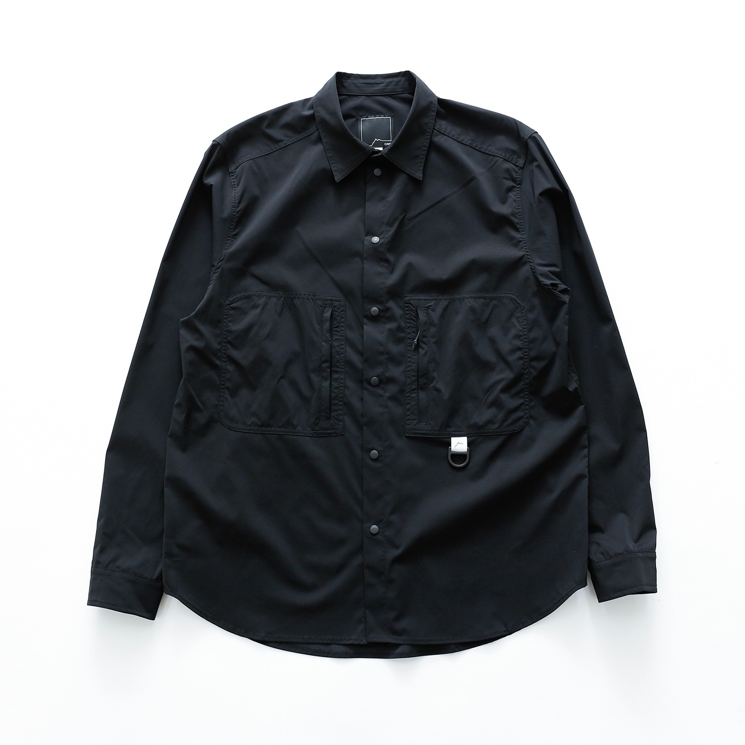【CAYL】 STRETCH NYLON HIKER SHIRTS : BLACK
