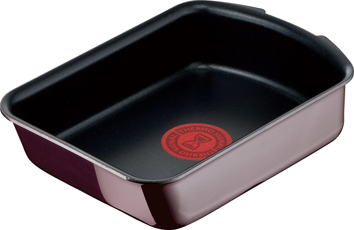 ティファール 取っ手のとれる 玉子焼き器 13×19cm ガス火専用 PFOAなどの有害物質不使用 「インジニオネオ ヴィンテージボルドーインテンス エッグロースター」 こびりつきにくさ長持ち