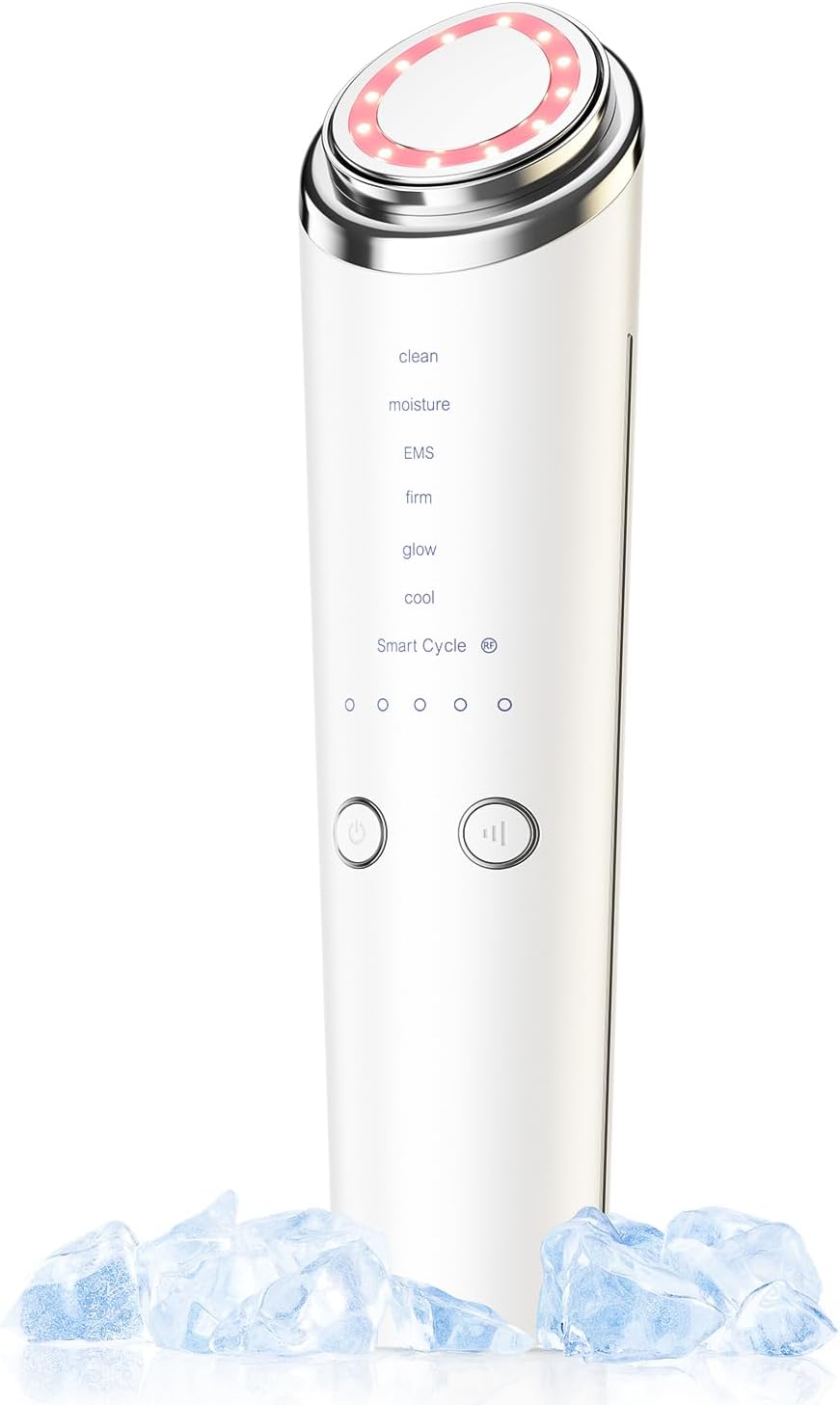 美顔器 高周波 RF EMS MC 1台18役 温冷 2026業界初・ラジオ波・リフトケア・フェースラインケア・毛穴洗浄・浸透導入・超音波・振動・温熱・冷却・光エステ・プロ仕様顔 目元 口元 首元 オ