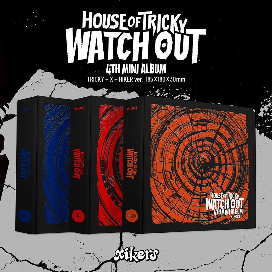 [未開封新品] サイカス (xikers) - HOUSE OF TRICKY WATCH OUT (ミニ4集アルバム) (3種セット)