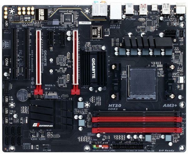GIGABYTE GA-970-GAMING (rev. 1.0) AM3+/AM3 AMD 970 SATA 6Gb/s USB 3.1 USB 3.0 ATX AMD Motherboard 11,033円
